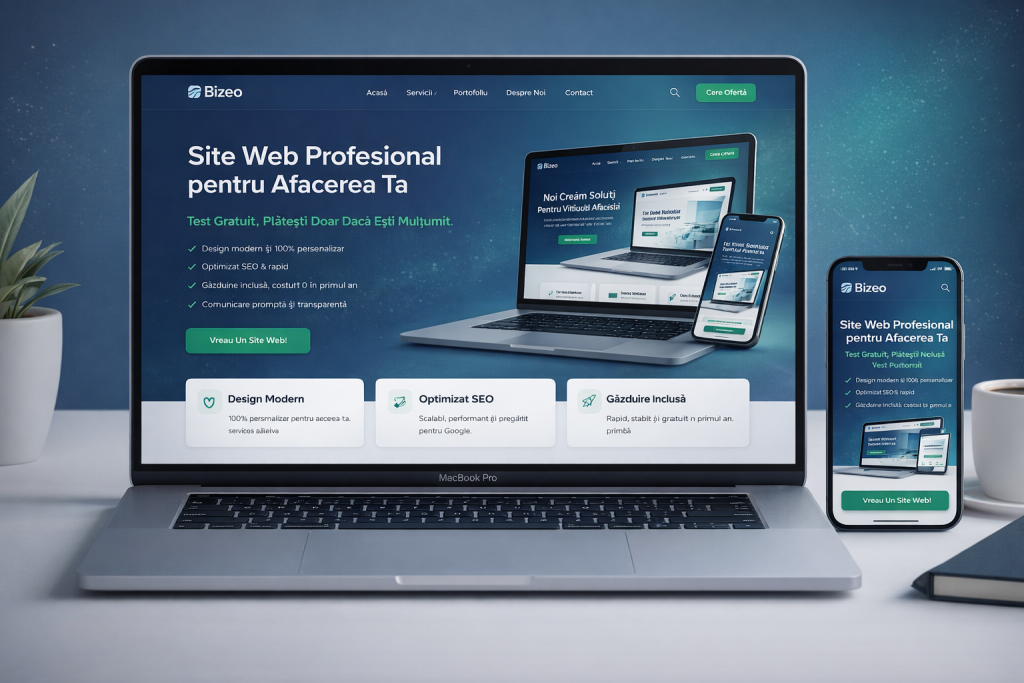 Creare site web